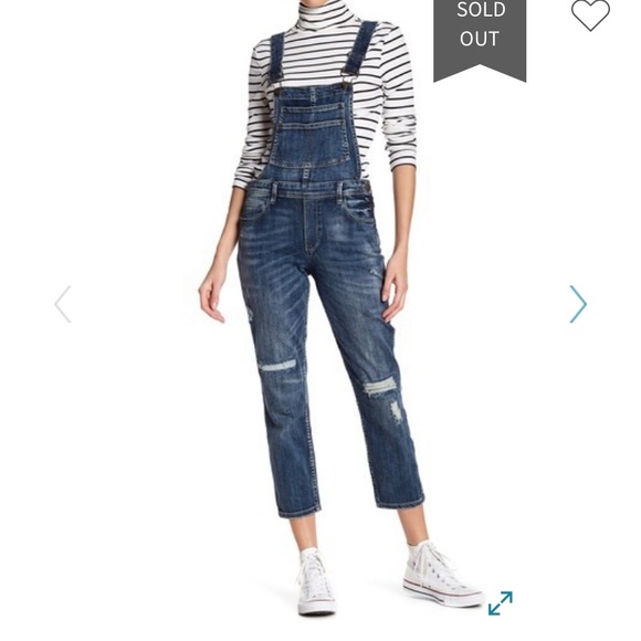 Blank NYC Denim - NWT BLANKNYC Denim Distressed Skinny Leg Overalls